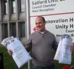 Salford City Reds Secret Bail Out Protest